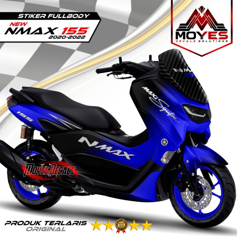 ( COD )DECAL NEW NMAX 155 Stiker FULL BODY // VARIASI 2 WARNA 2020 2021 2022