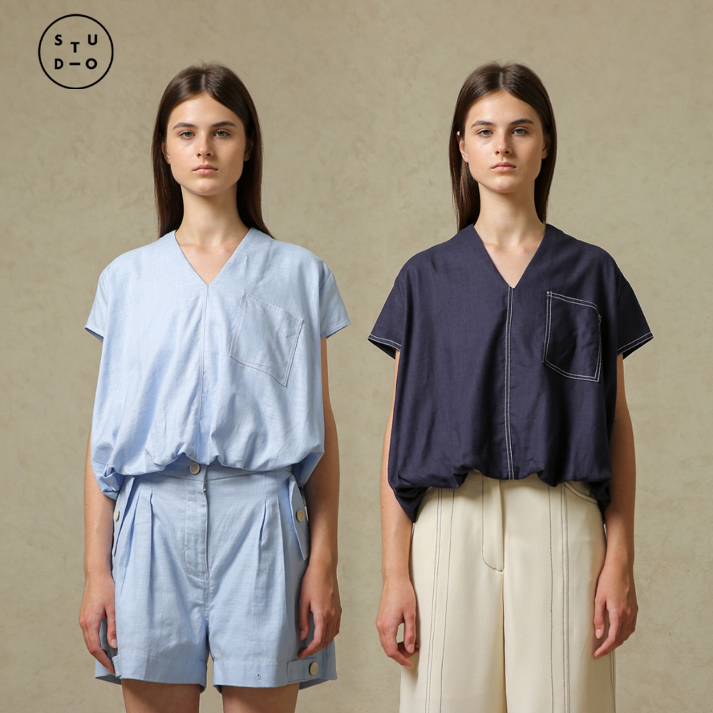 COTTONINK Studio - Atasan Blouse Wanita Nania #StudioSummerCollection #MSS