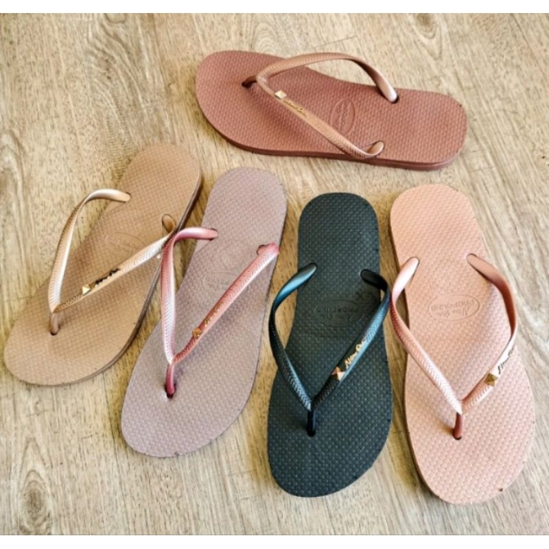 Sandal Japit Wanita Kekinian Japit Karet Jelly Japit Rumahan New Era LB 12016 Size