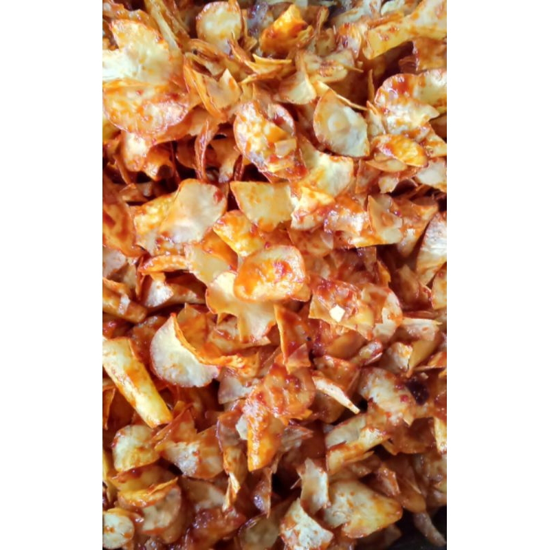 

KRIPIK SINGKONG PEDAS MANIS 250 GR