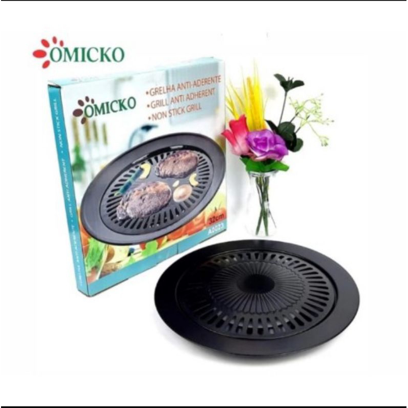 Panggangan smokless omicko