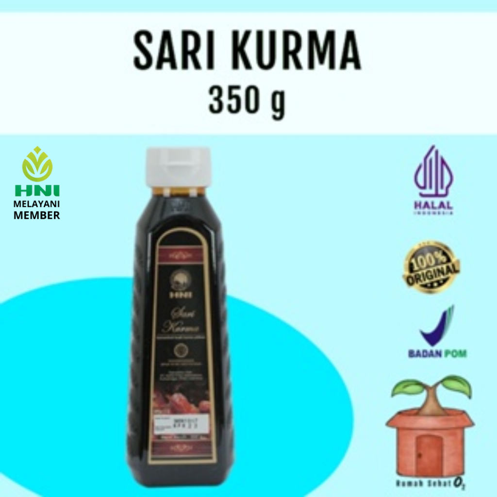 

Sari Kurma HNI HPAI Sarkum Konsentrat Buah Kurma Pilihan Dates Syrup Hpai 100% Ekstrak Date Ekstrak