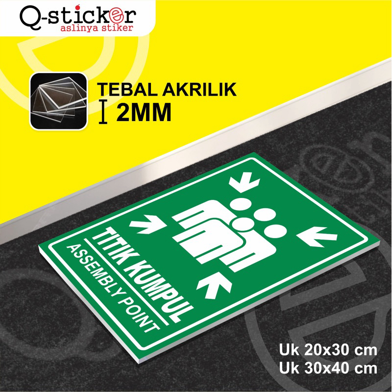 

Papan Akrilik | Sign Board Acrylic | Akrilik | Titik Kumpul