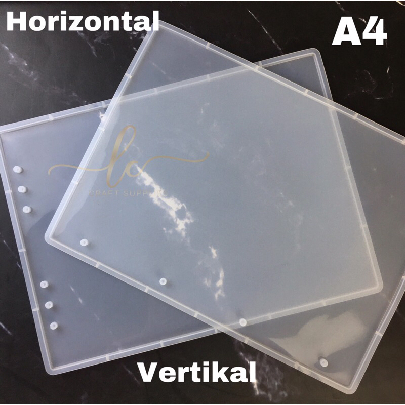 

Cetakan Silikon Resin Notebook ukuran A4 Vertikal A4 Horizontal