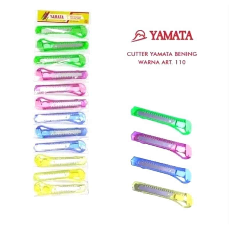 

(12pcs) cutter bening murah/ cutter doff murah/ cutter besar