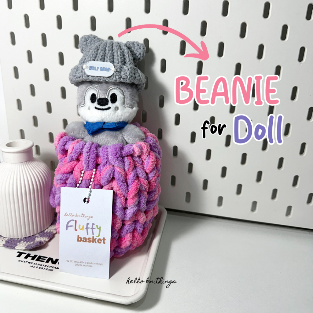 Beanie for Doll | Topi Beanie Boneka 10cm