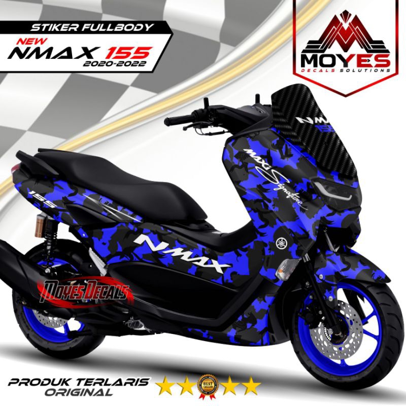 COD Decal New NMAX 155 Stiker FULL BODY // VARIASI LORENG 2020 2021 2022