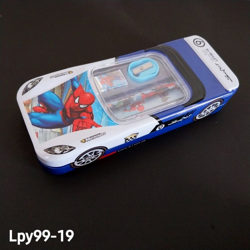 

(1 pcs) Tepak Pensil / Kotak Pensil Mobil Seng LPY99-19