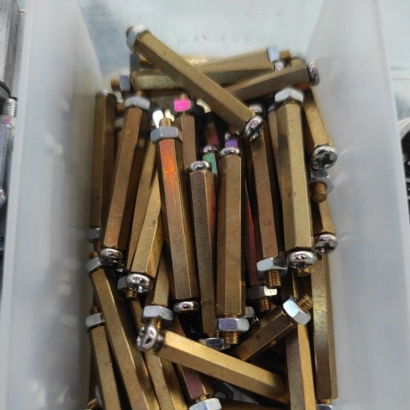 Spacer spiser Baut PCB Kaki pcb 3 cm