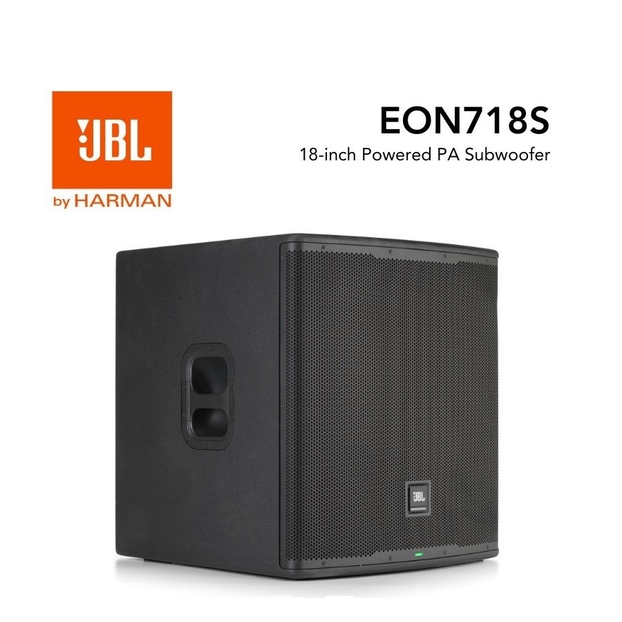 JBL EON718S EON-718S EON 718S 18-inch Powered PA Subwoofer