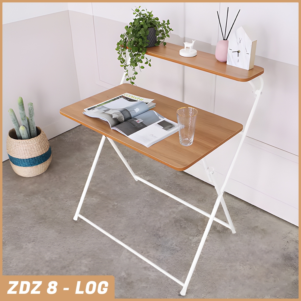 Meja Belajar Lipat / Meja Lipat Portable / Meja Kantor / Meja Kerja Minimalis / Meja Portable - fant