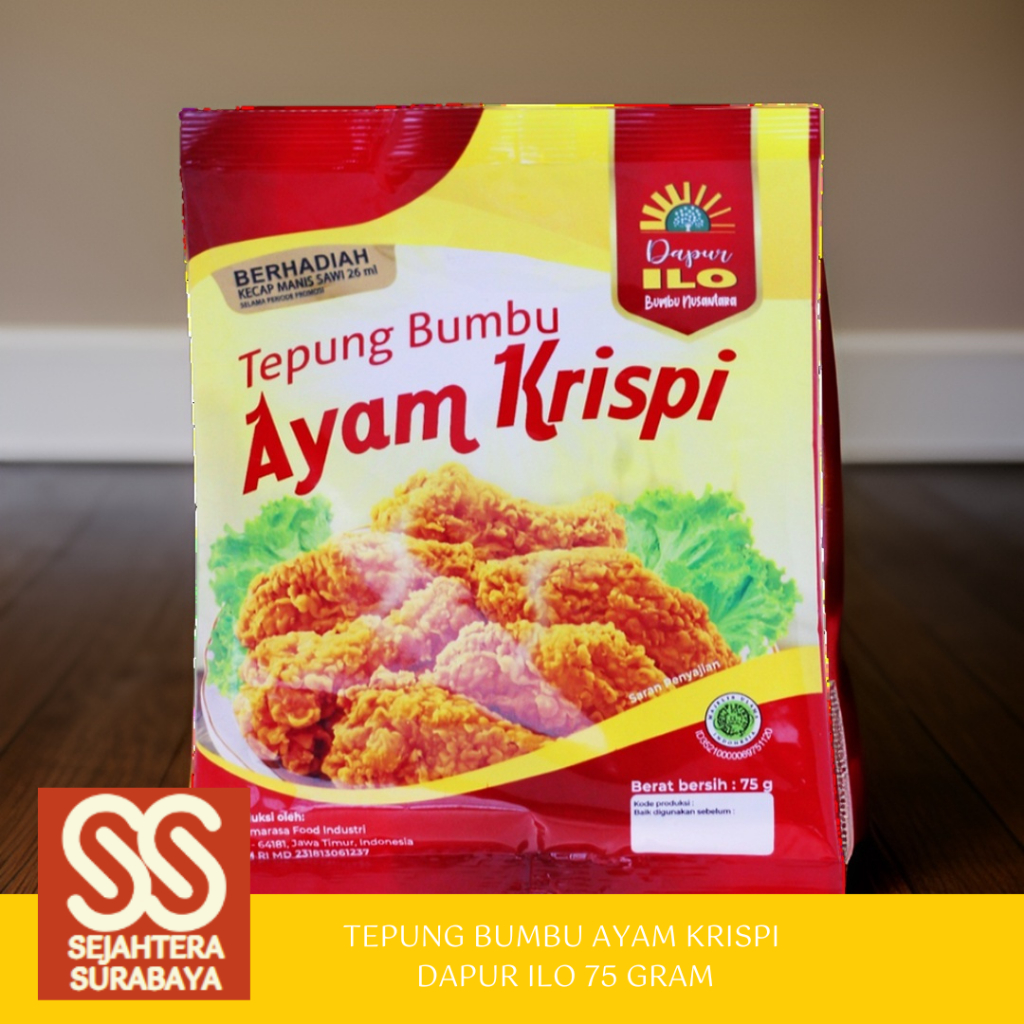 

JUAL MURAH Tepung Bumbu Ayam Krispi Dapur Ilo