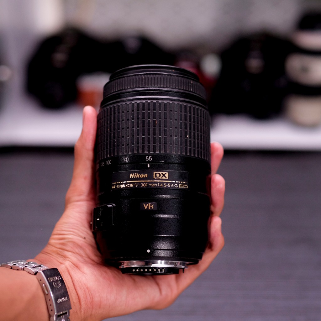 Lensa AFS Nikkor 55-300mm F4.5 Nikon Lensa DSLR