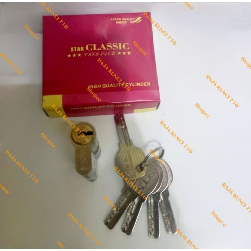 Silinder Kunci Pintu Rumah 60mm CLASSIC - Cylinder Besar 60mm Classic