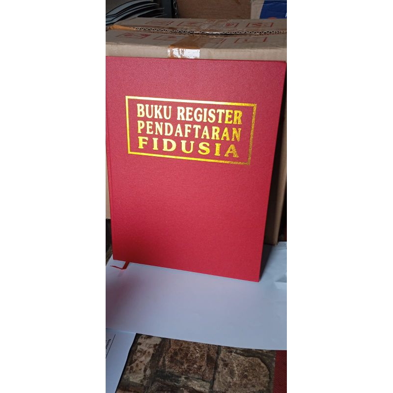 

BUKU REGISTER PENDAFTARAN FIDUSIA