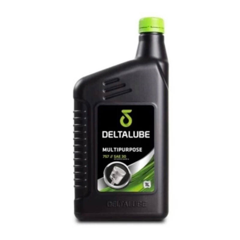 OLI DELTALUBE 757 MULTIPURPOSE SAE 30 1 LITER OLI MESIN 1 LITER DELTALUBE ASLI 100% ORIGINAL