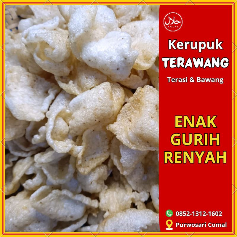 

Kerupuk Terasi Matang