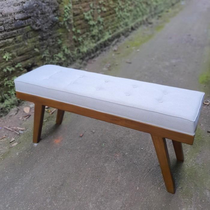 Bangku Retro Jati, Bangku Bench Panjang Minimalis Jati Murah| Mebel Jepara