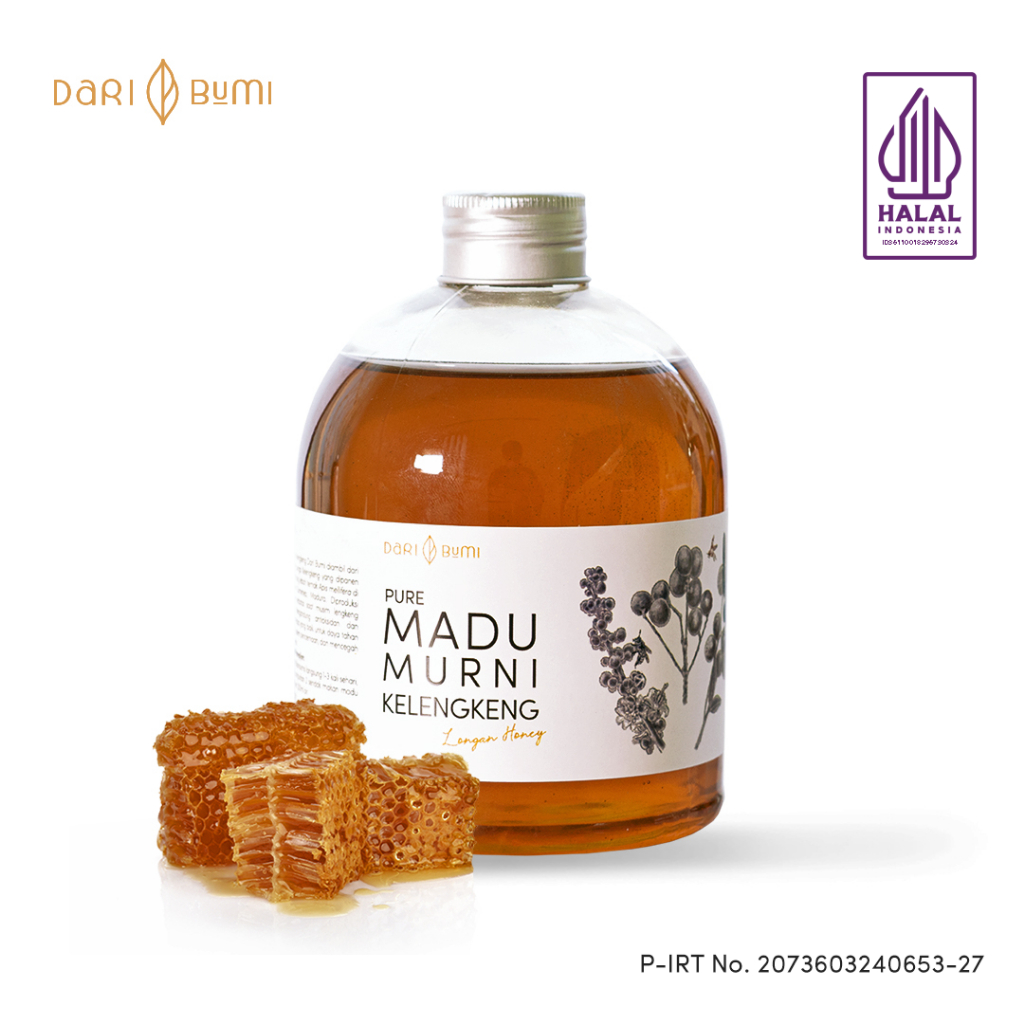 

Dari Bumi Madu Murni Kelengkeng 650 Gr Raw Honey Asli