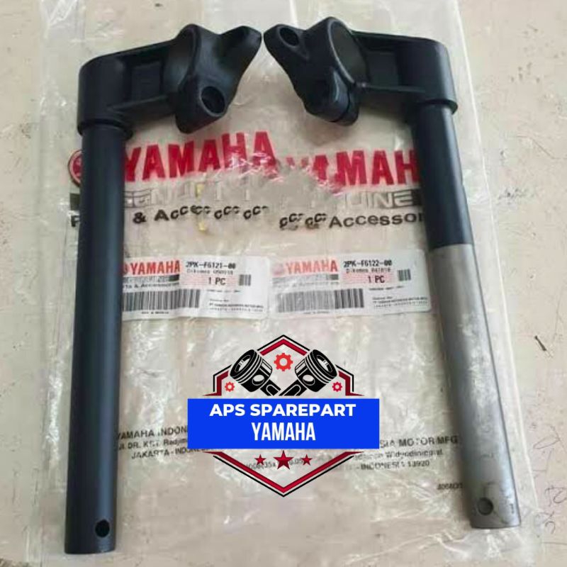 original yamaha stang stir steer jepit kanan/kiri r15 r 15 v2 2PK-F6121-00 koko motors