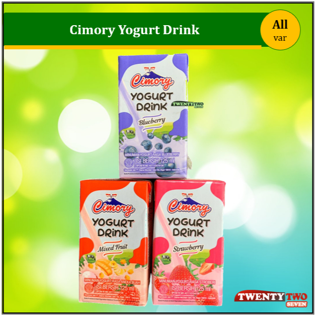 

Cimory Yogurt Drink Strawberry Blueberry Mixed Fruit 125 ml [3 PCS]