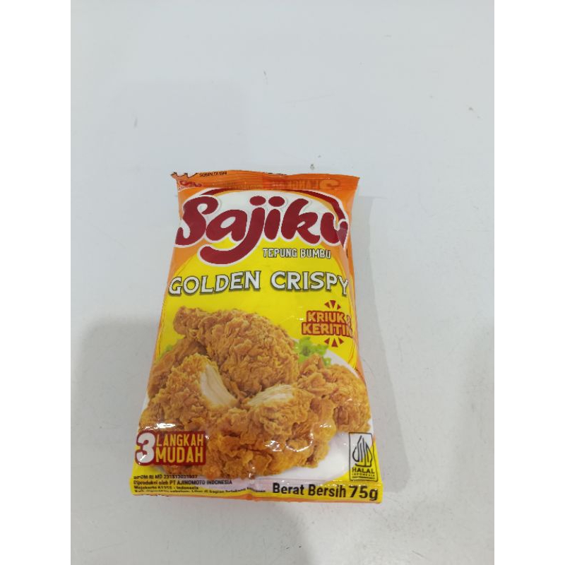 

Sajiku Tepung Bumbu Golden Crispy 75gr (2pcs)