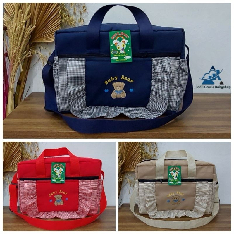 Tas Bayi Besar Fadli Bordir dipake BERSALIN