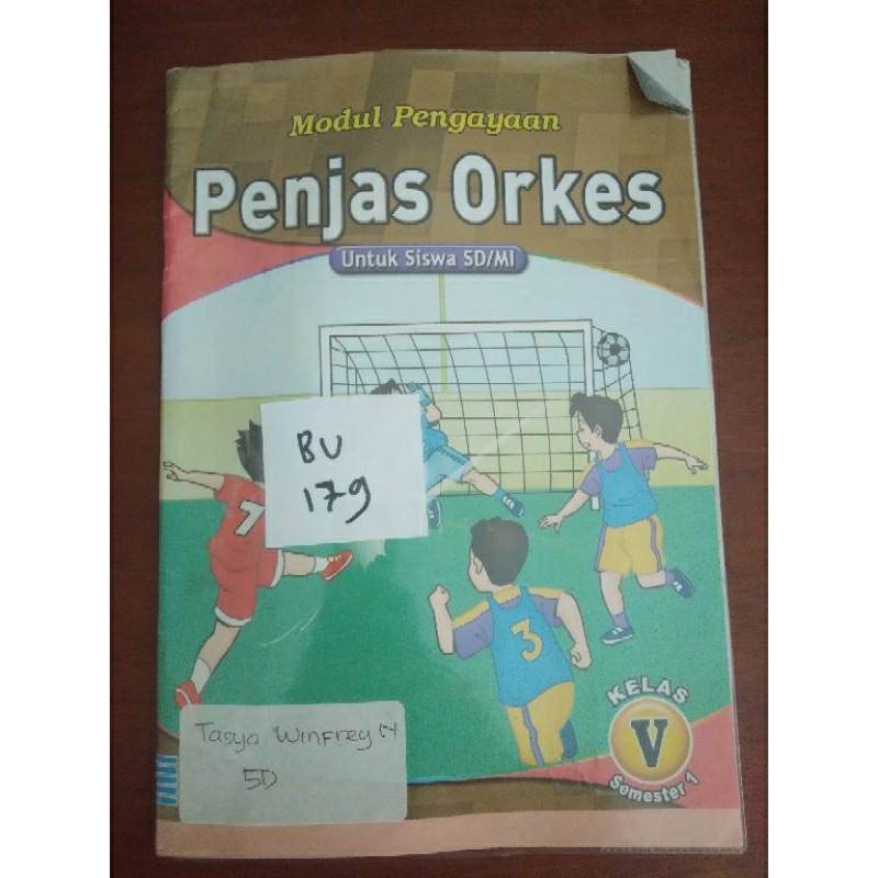 

PENJAS ORKES UNTUK SISWA SD/MI KELAS V (BU179)