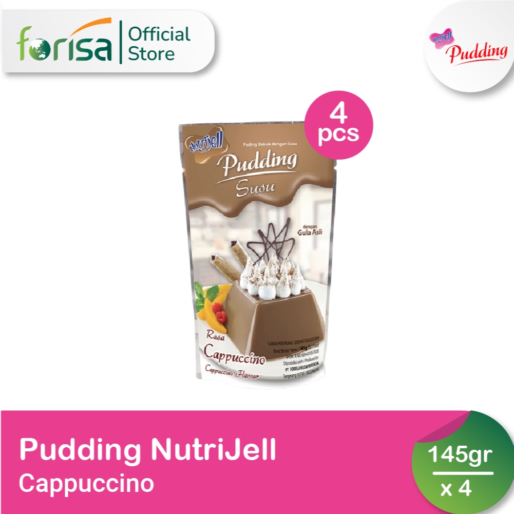 

Pudding Nutrijell Susu Rasa Capuccino 145 gr 4 Pcs