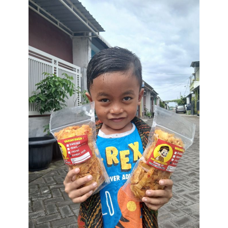 

singkong mentega crispy gurih rasa sambel uleg dan bawang bikin nagih