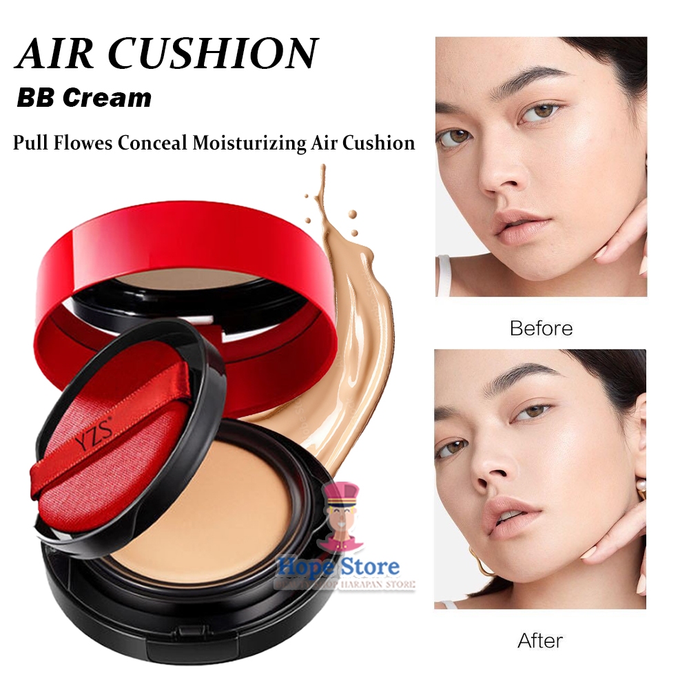 YZS Cushion / Air Cushion  Bedak Wajah Hasil Matte Taahan Lama