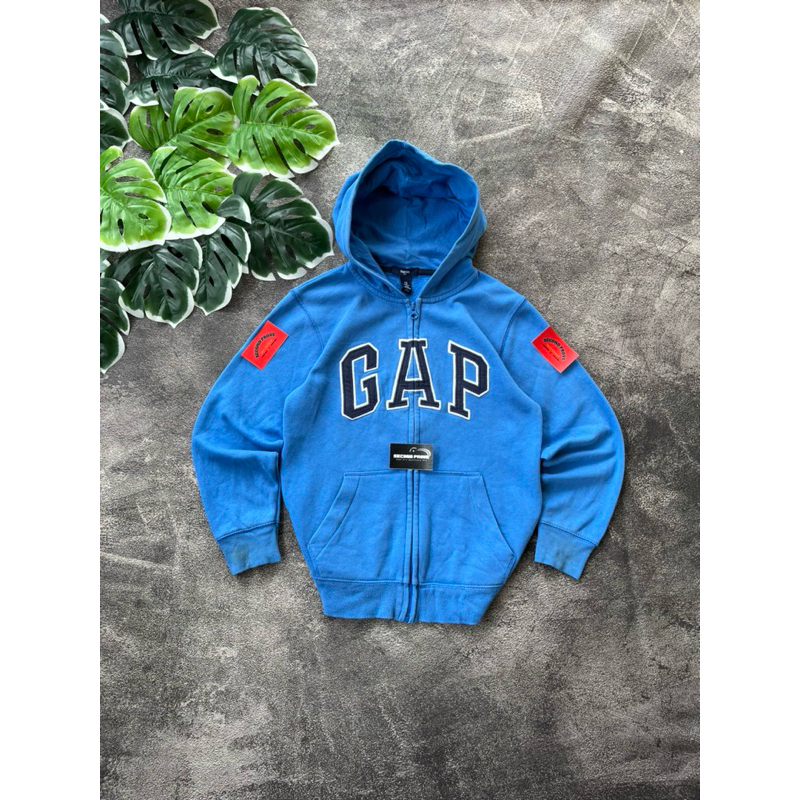 HOODIE GAP BIRU ORIGINAL