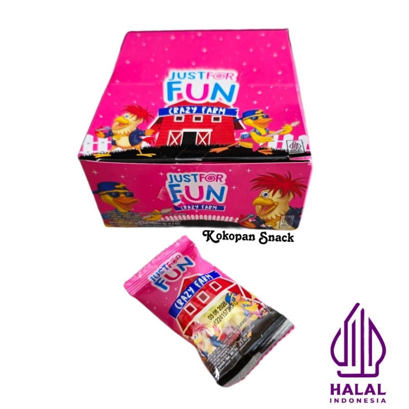 

YUPI CRAZY FARM JUST FOR FUN BOX ISI 24