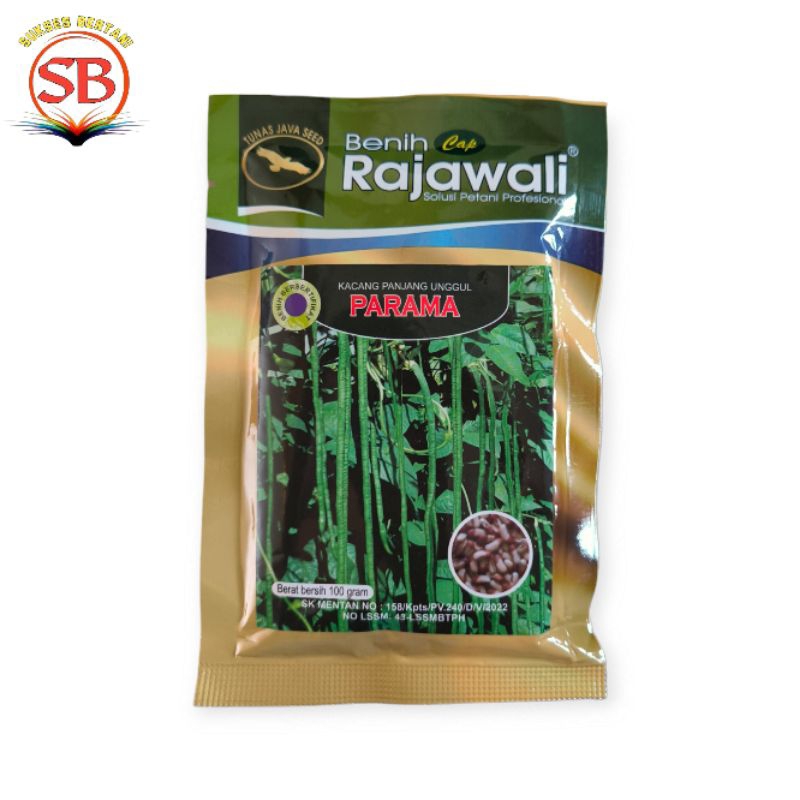 BENIH KACANG PANJANG UNGGUL PARAMA - 100 GRAM cap Rajawali