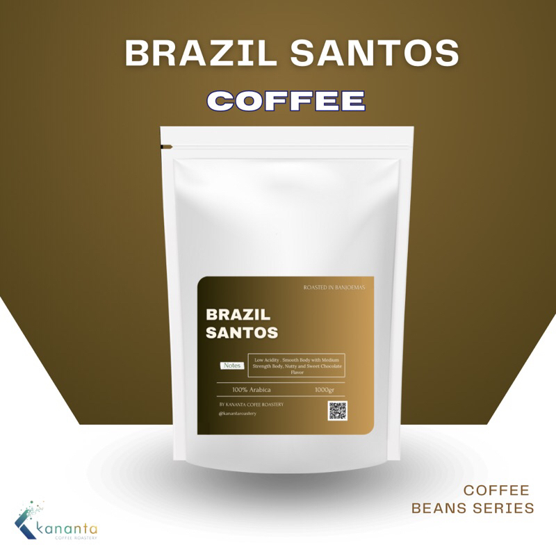 

Biji Kopi Arabica 100% Brazil Santos