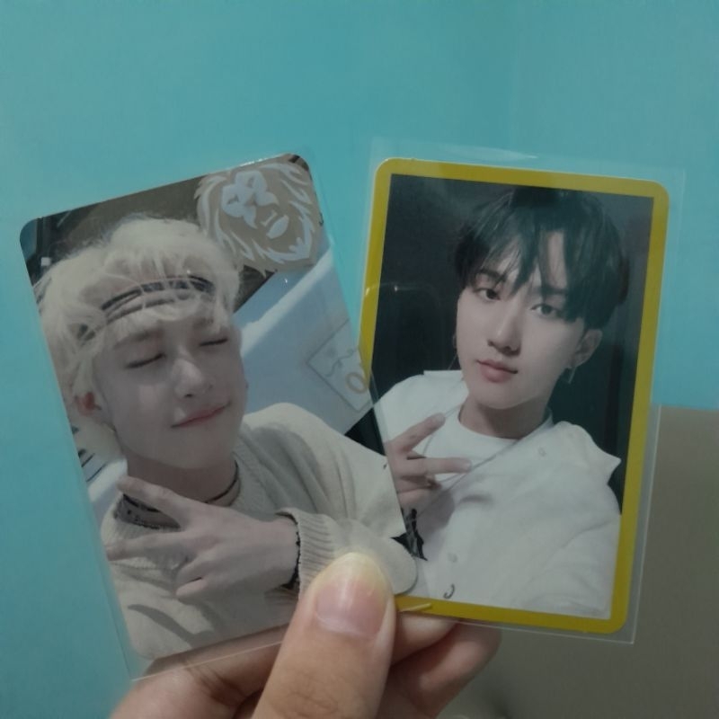 PHOTOCARD YELLOW WOOD BANGCHAN CHANGBIN OFFICIAL
