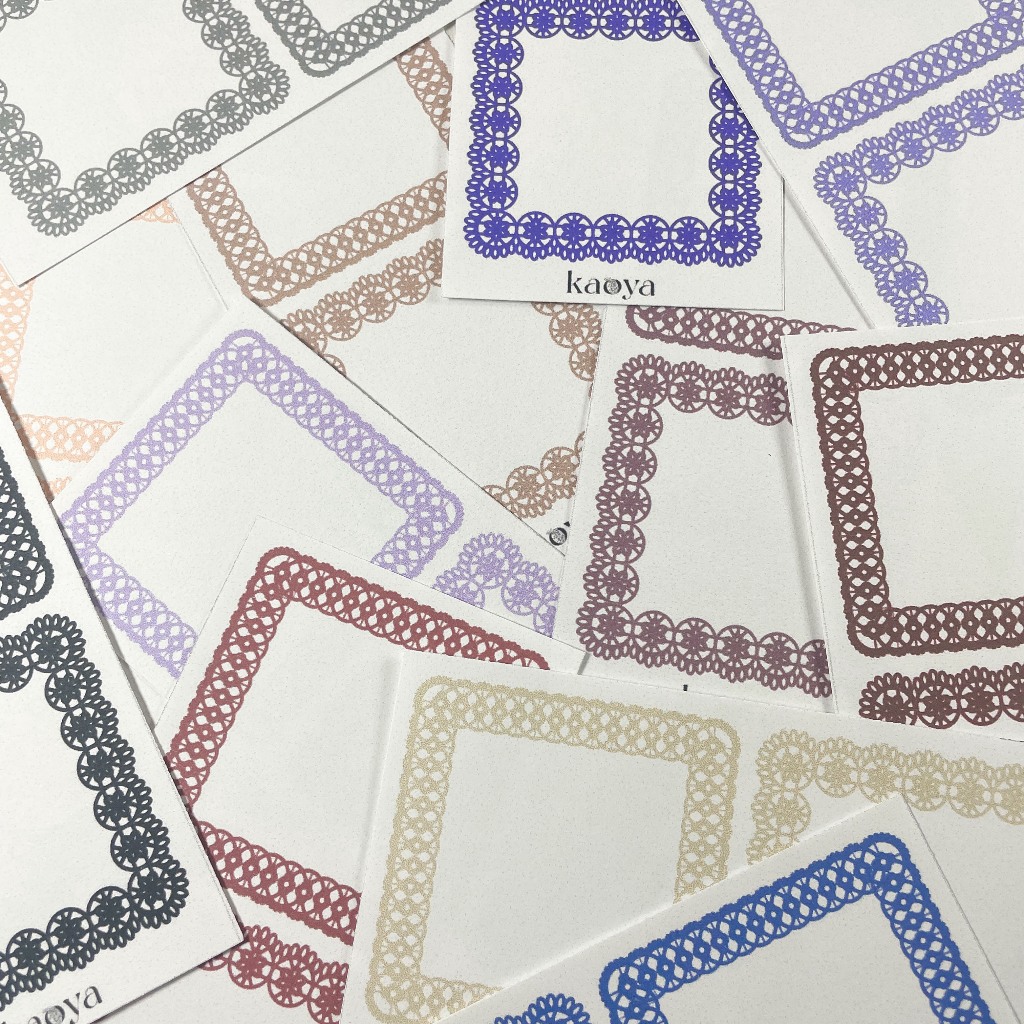 

10pcs Deco Paper: Doilies 2 DIY Kertas Dekorasi Journal Journaling Bujo Scrapbooking by KaoyaShop