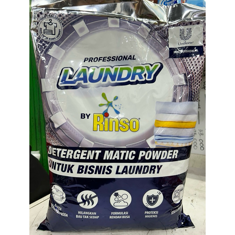 Rinso Matic Bubuk 3Kg
