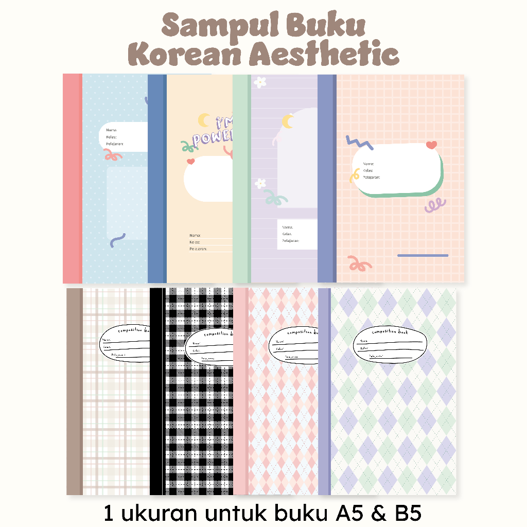 

Paperie Lab - Sampul Buku Aesthetic