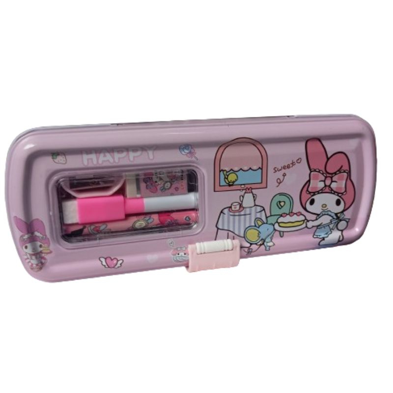 

Pensil Case Kaleng Rantang 3 Susun / Kotak Pensil Sleting Ada Isi / Tempat Pensil Kaleng White Board / Kotak Pensil Karakter 3 Susun