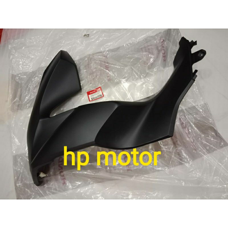 SAYAP KIRI PCX160 ABS IMPERIAL MATTE BLUE 64502-K1Z-J10YJ DEK KIRI DEPAN PCX160 ABS BIRU DOFF ORIGIN