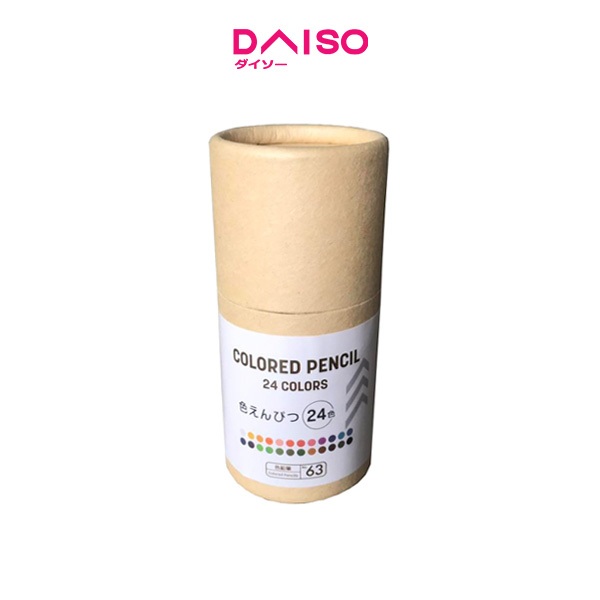 

Daiso colored pencil 24colors