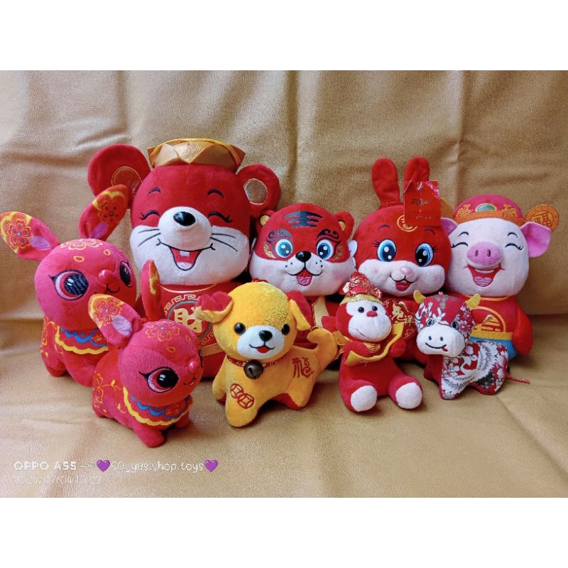 boneka shio hewan cina