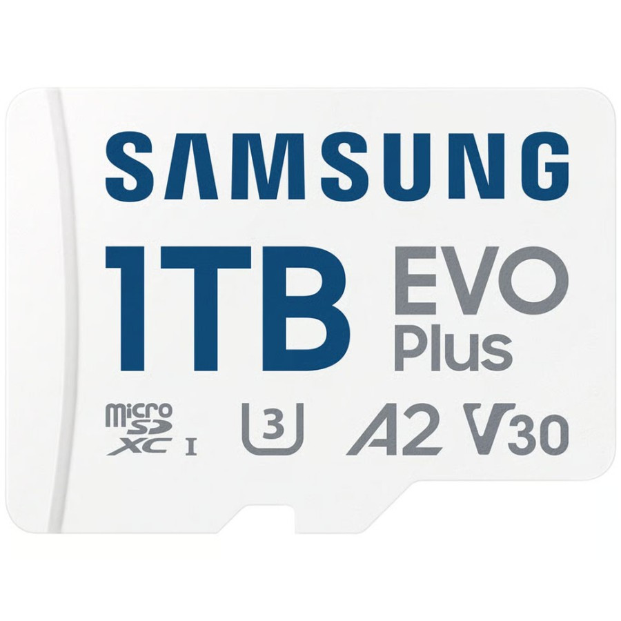 SAMSUNG EVO PLUS 1TB UHS-1 U3 V30 A2 MICROSDXC MEMORY MICROSD CARD MB-MC1T0SA