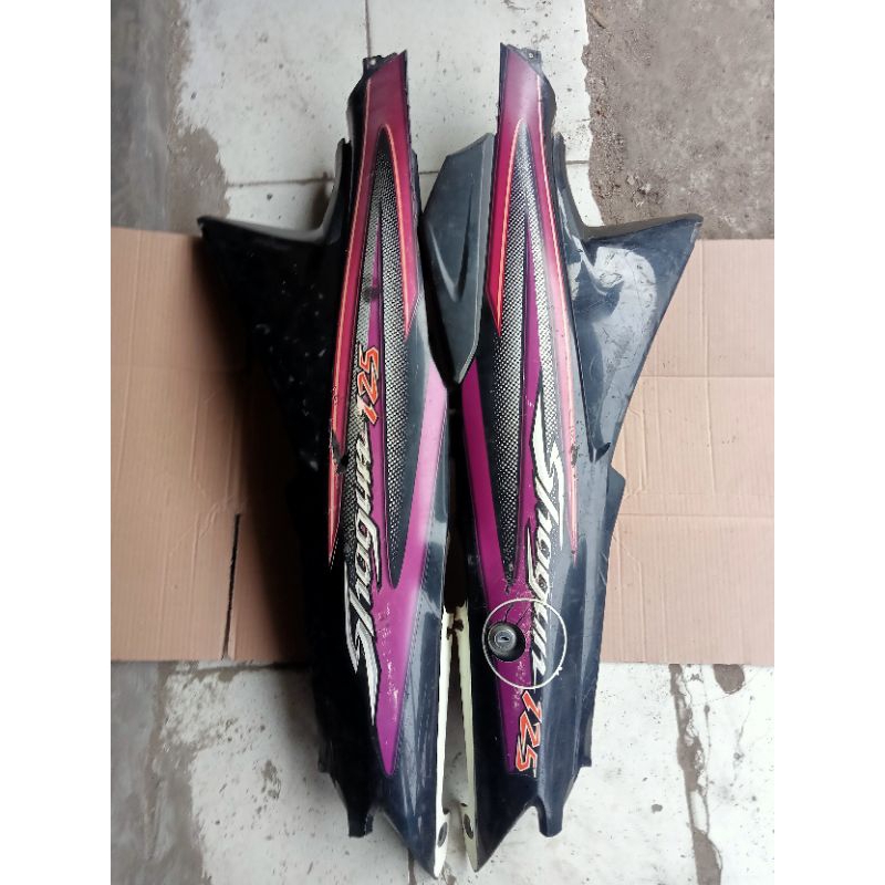 cover body belakang shogun sp 125 original copotan