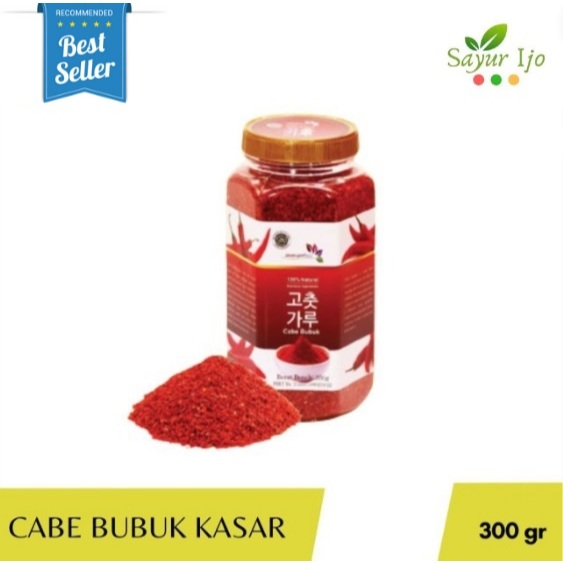 

Cabe Gochugaru KASAR 300 Gram / Botol Fresh Korean Dry Chili Java Super Food Bumbu Dasar