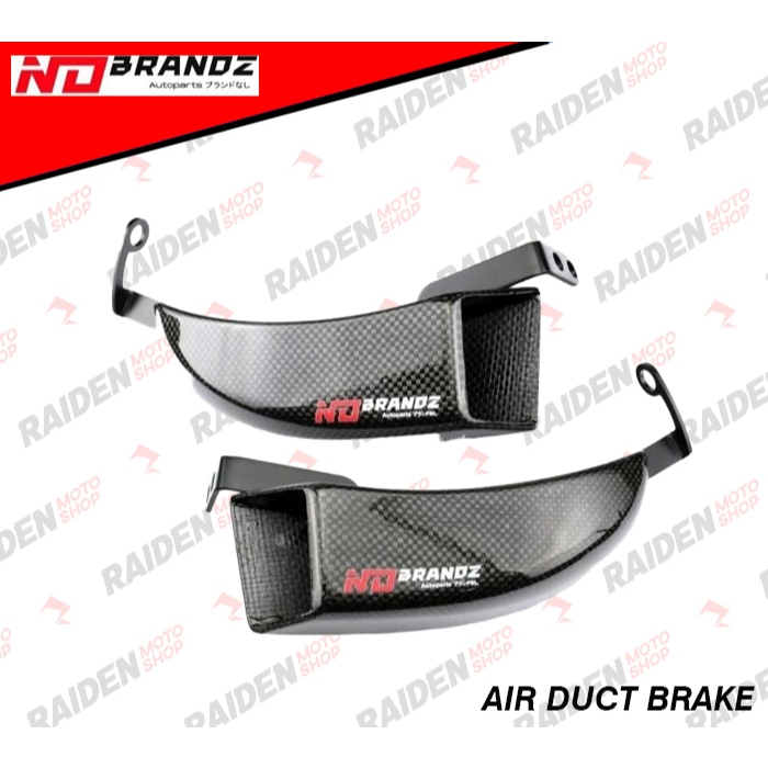 Air Duct Scoop Pendingin Kaliper Carbon No Brandz ZX25R ZX4R R6 R1 ZX6R ZX636 ZX10R