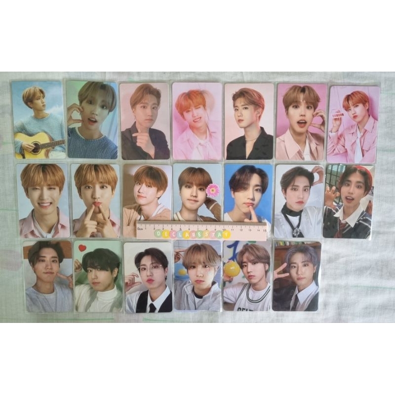 Official photocard stray kids Han Jisung nacific
