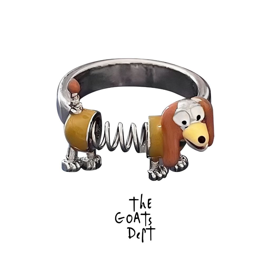 THe Goats Dept - Slinky Dog Spring Face Ring Original / tgd758 cincin model toy anjing dogs anabul p