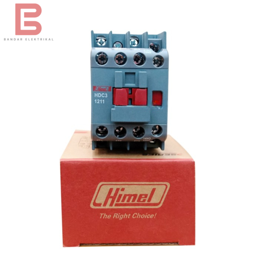 Kontaktor Magnetic Contactor Himel 3P 3 Pole HDC3-12 / HDC312